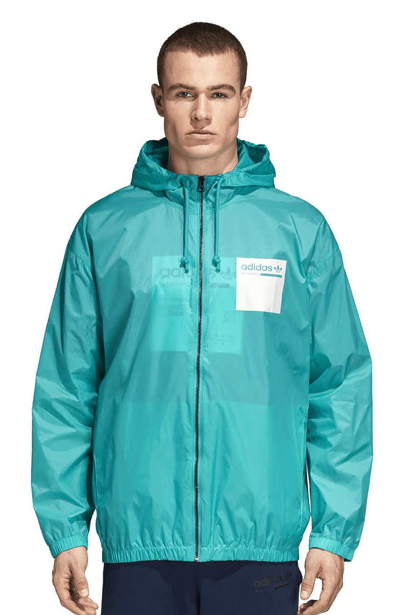 JAQUETA ADIDAS CORTA VENTO MVMT D FZ VERDE - NewSkull