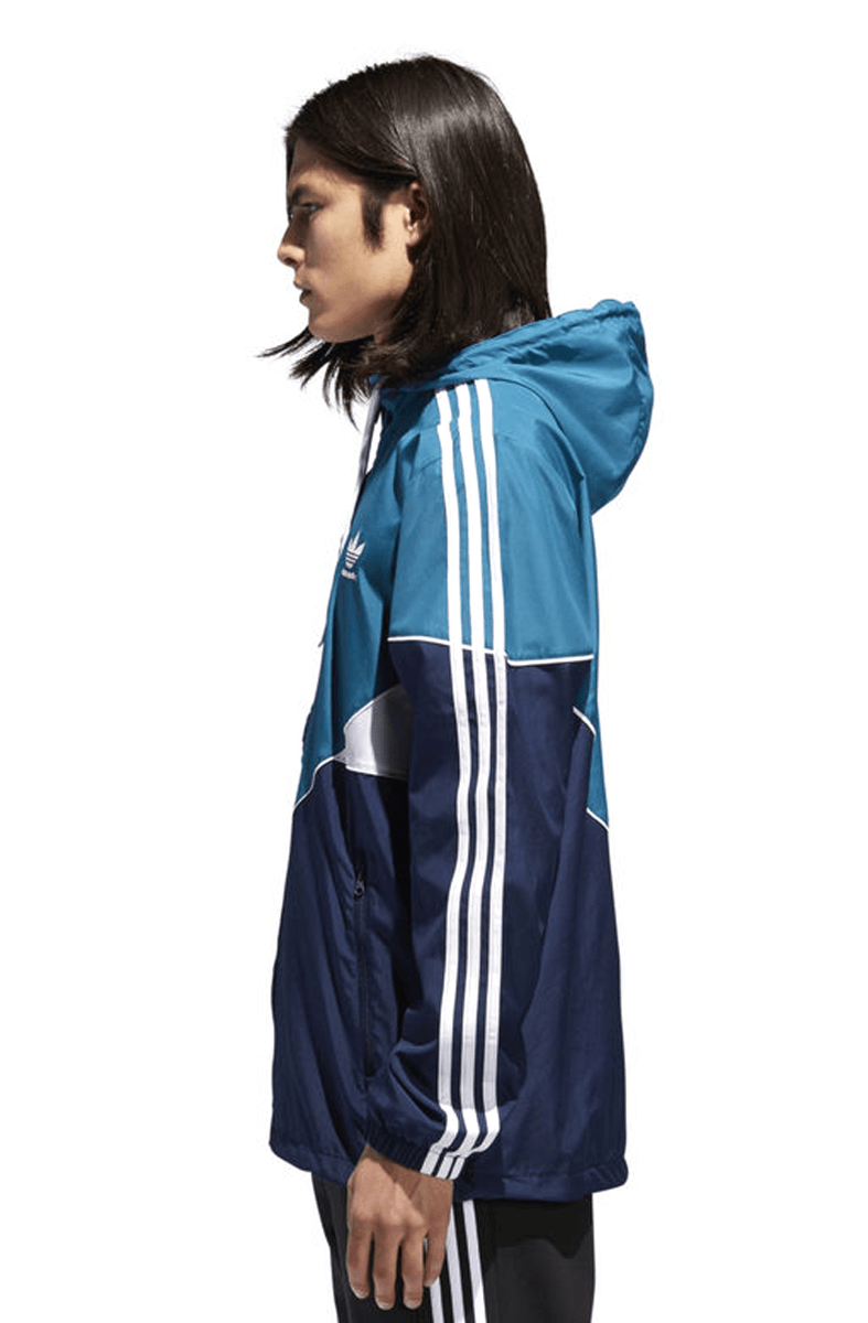 JAQUETA ADIDAS CORTA VENTO PREMIERE AZUL - NewSkull
