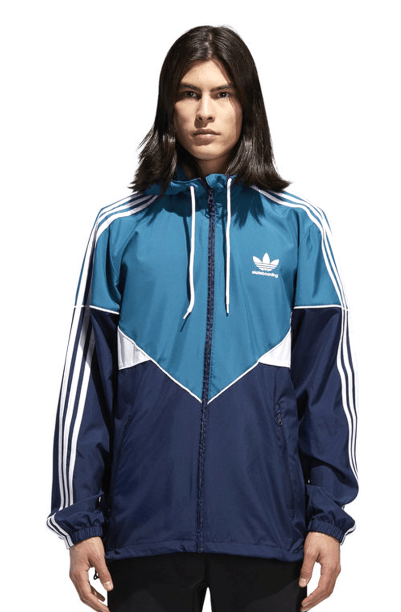 JAQUETA ADIDAS CORTA VENTO PREMIERE AZUL - NewSkull