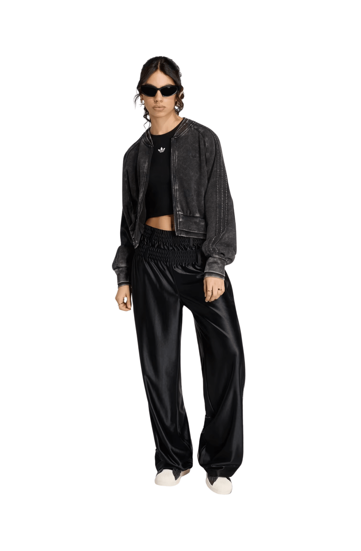 Jaqueta Adidas Cropped SST Preto - NewSkull