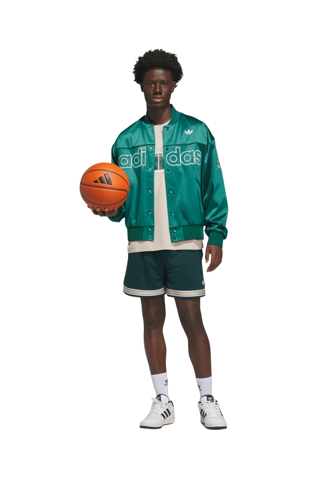 Jaqueta Adidas Varsity Originals Verde - NewSkull