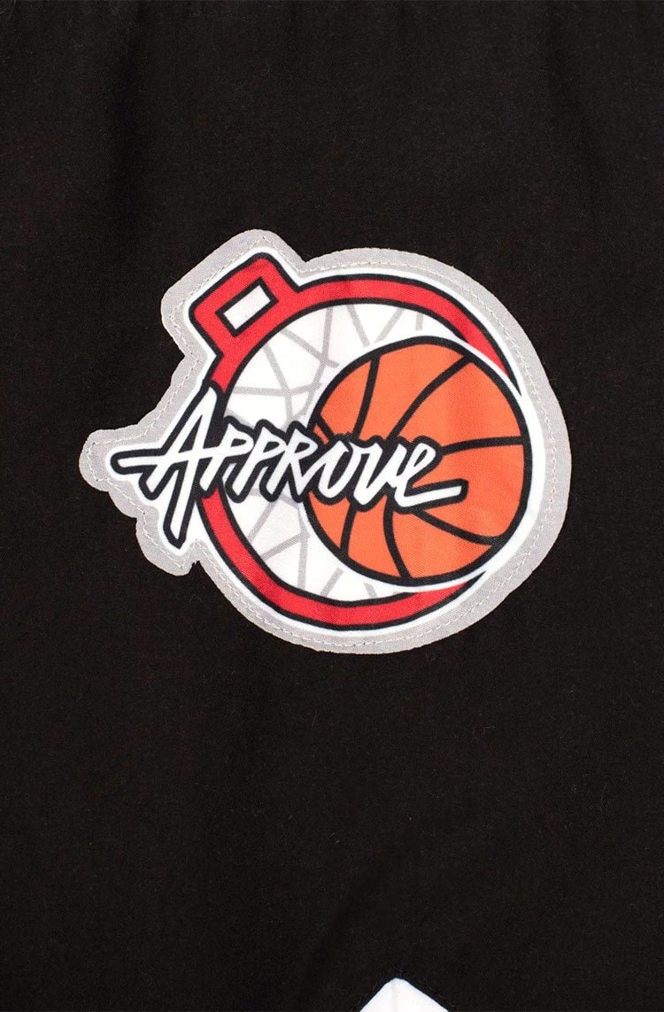Jaqueta Approve Corta Vento Anorak X NBA Bulls Preto/Vermelho/Branco - NewSkull