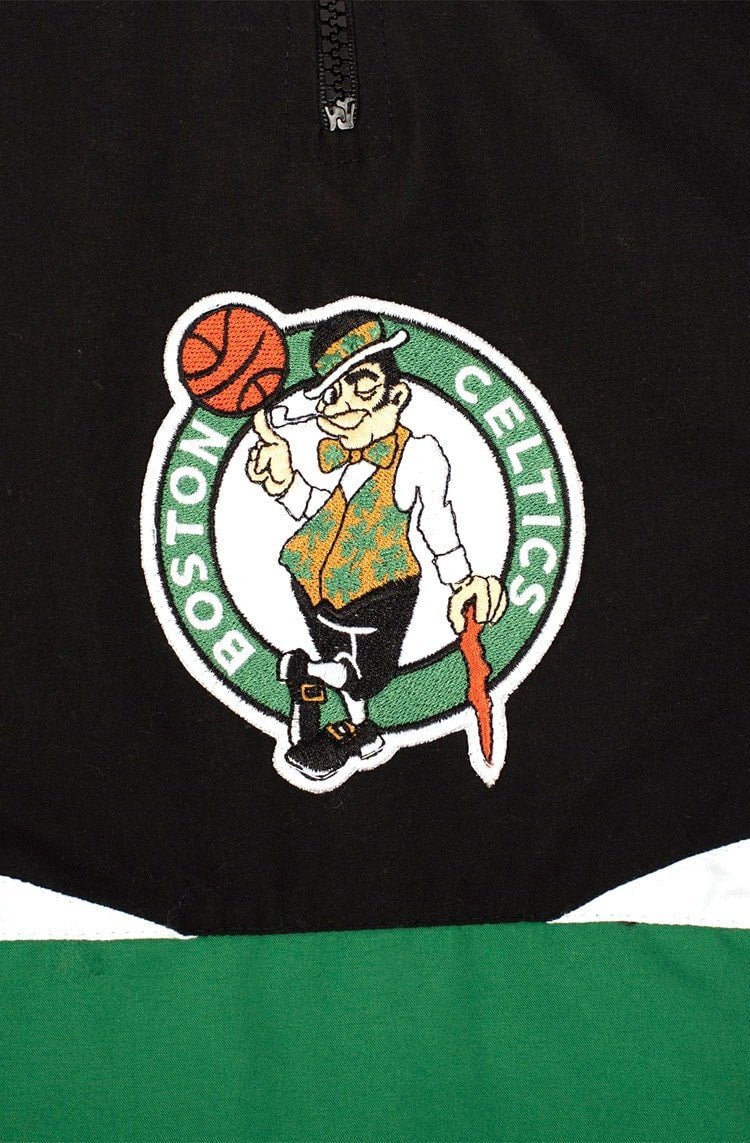 Jaqueta Approve Corta Vento Anorak X NBA Celtics Verde/Branco/Preto - NewSkull