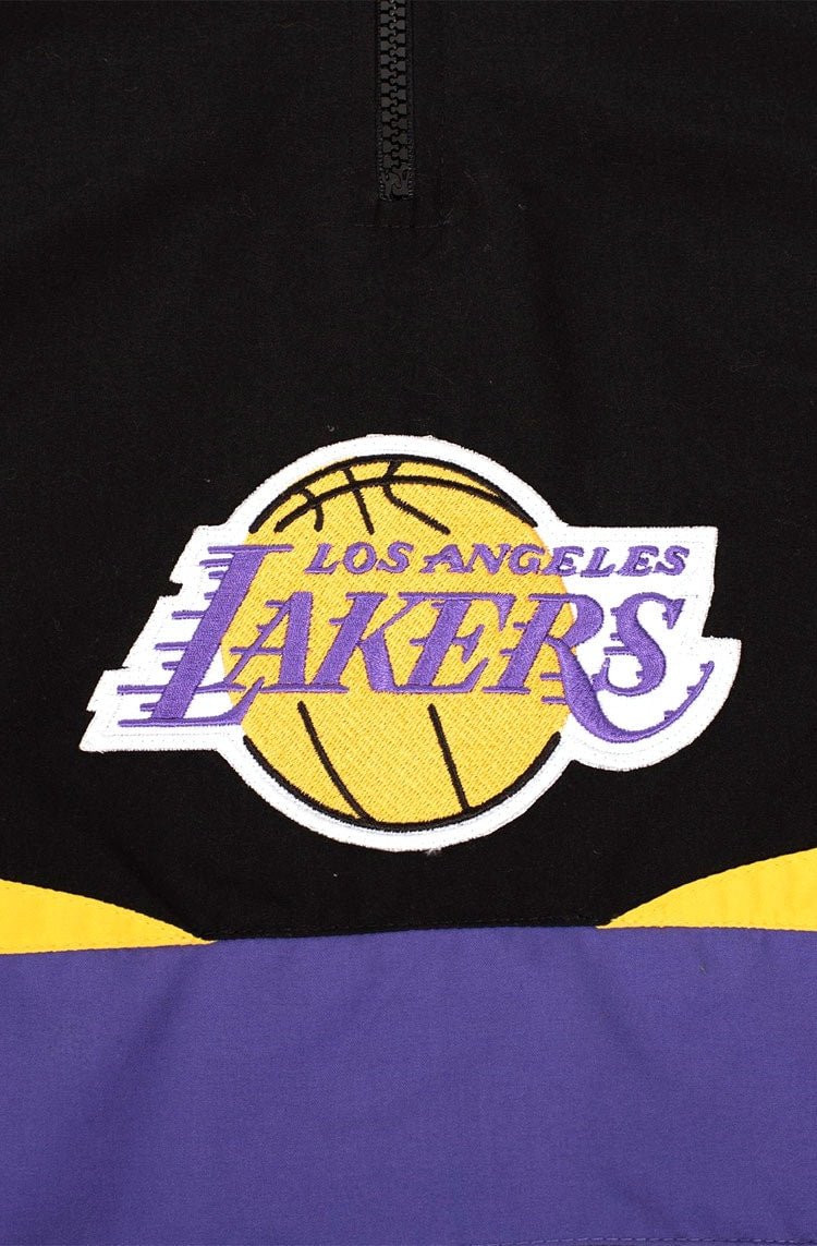 Jaqueta Approve Corta Vento Anorak X NBA Lakers Preto/Roxo/Amarelo - NewSkull