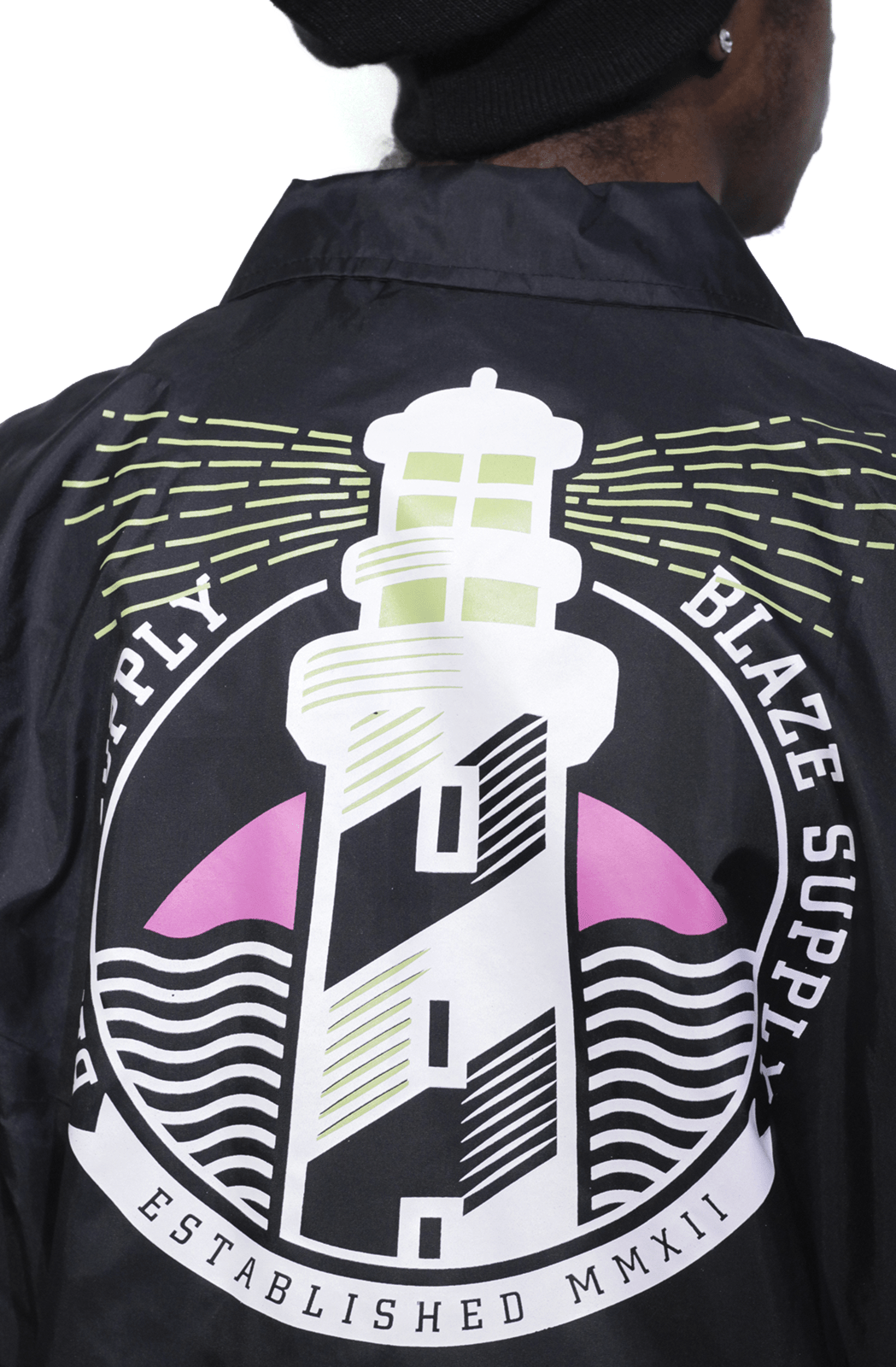 Jaqueta Blaze Corta Vento Phare Colors Preto - NewSkull