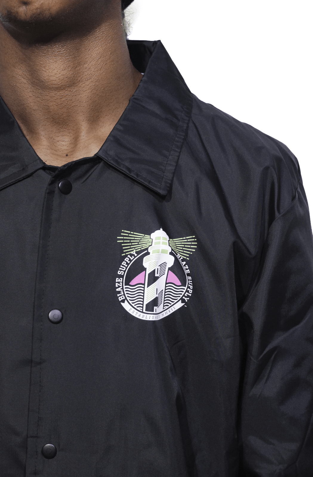 Jaqueta Blaze Corta Vento Phare Colors Preto - NewSkull