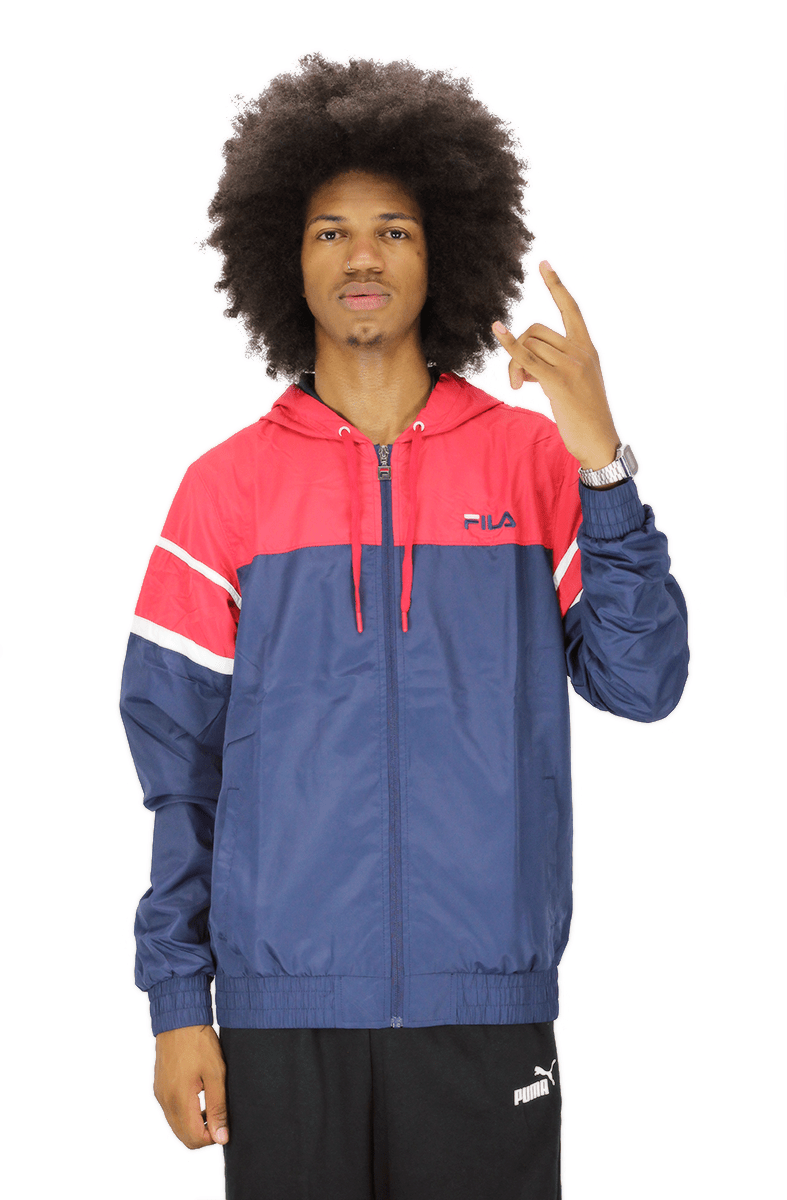 JAQUETA CORTA VENTO FILA CLASSIC AZUL - NewSkull