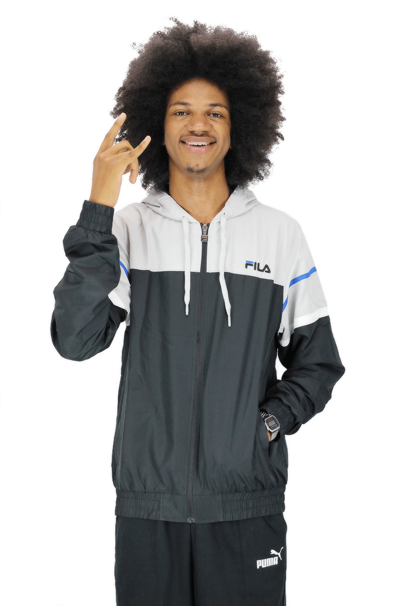 JAQUETA CORTA VENTO FILA CLASSIC PRETO - NewSkull