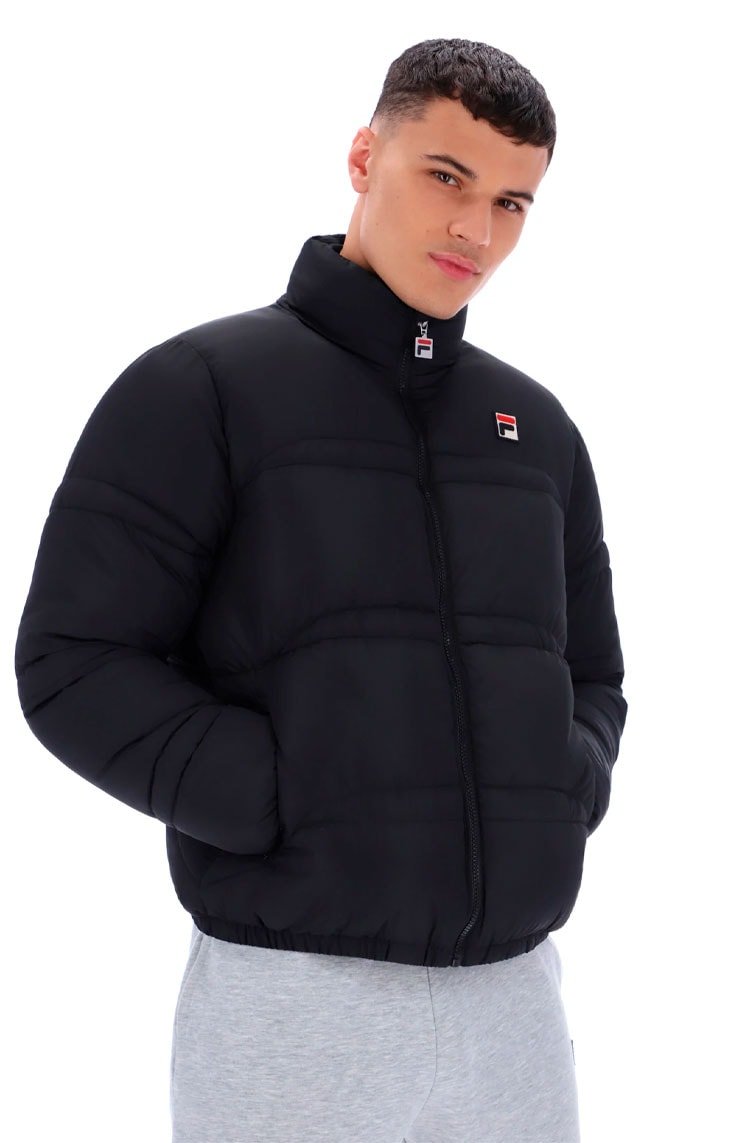 Jaqueta Fila Elias Preto/Preto - NewSkull