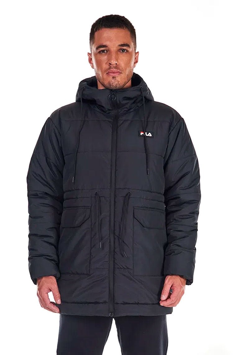 Jaqueta Fila Masculina Overheat Preto/Preto - NewSkull