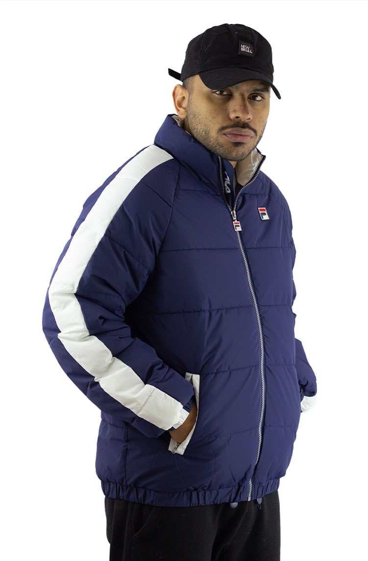 Jaqueta Fila Neo Azul/Branco - NewSkull