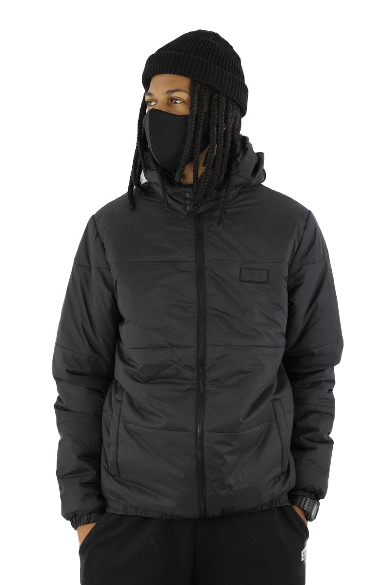 Jaqueta FILA Padded 2 Capuz Preta/Preta - NewSkull