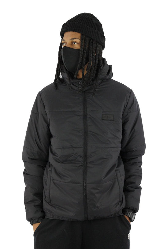 Jaqueta FILA Padded 2 Capuz Preta/Preta - NewSkull
