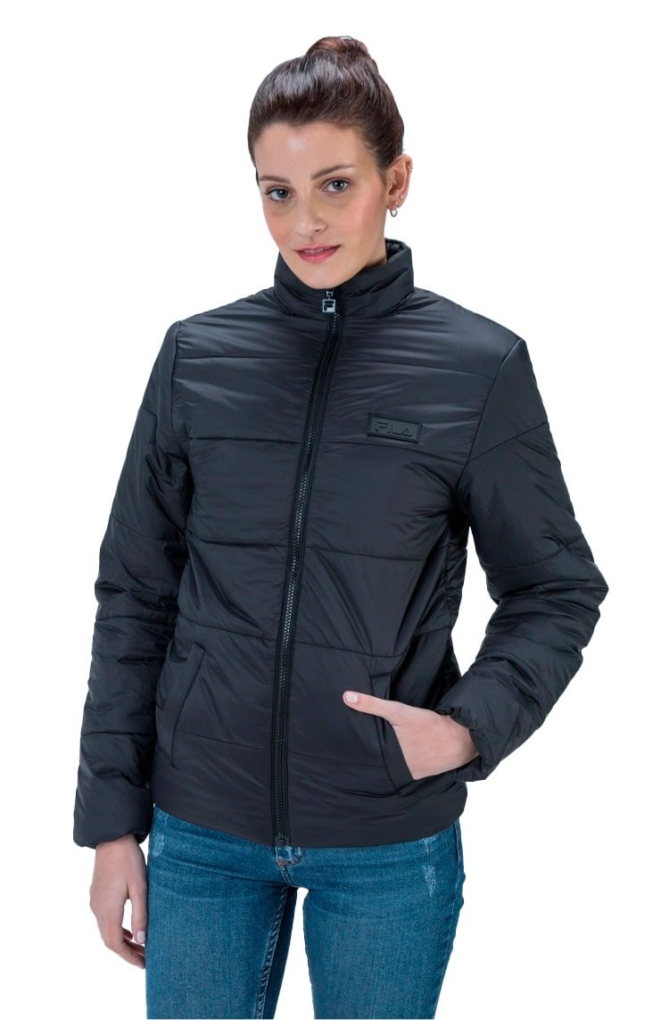 Jaqueta Fila Padded 2 Feminina Preta/Preta - NewSkull