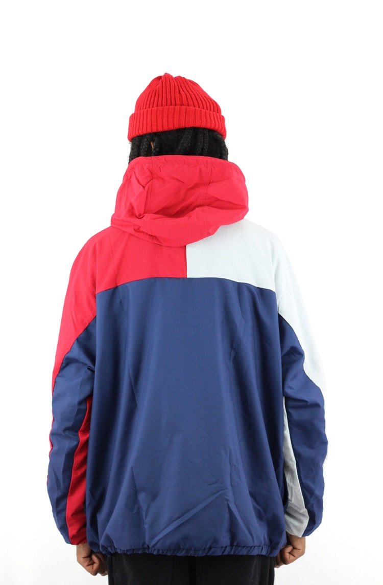 Jaqueta FILA Trail Azul/Branco/Vermelho - NewSkull