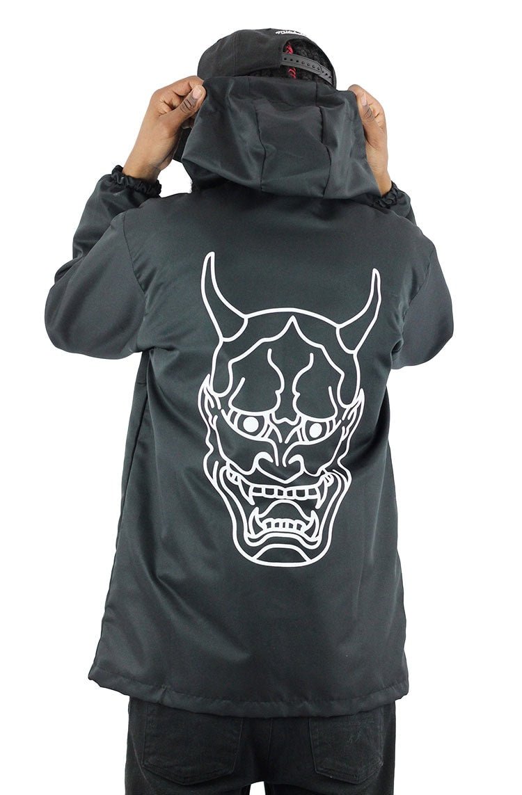 Jaqueta IMPIE Impermeável Outline Preta - NewSkull