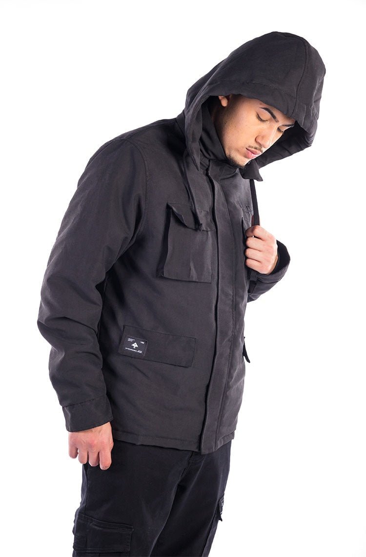 Jaqueta LRG Black Jacket Preto - NewSkull