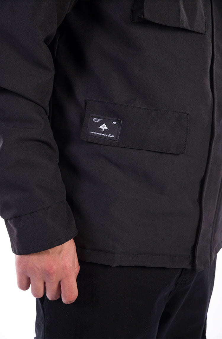 Jaqueta LRG Black Jacket Preto - NewSkull