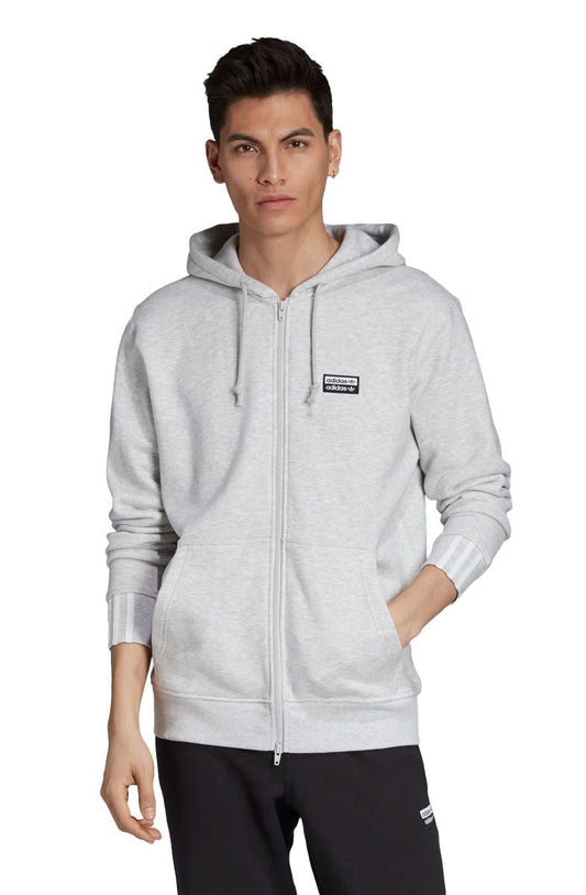 Jaqueta Moletom Adidas R.Y.V. FZ ORIGINALS Cinza - NewSkull