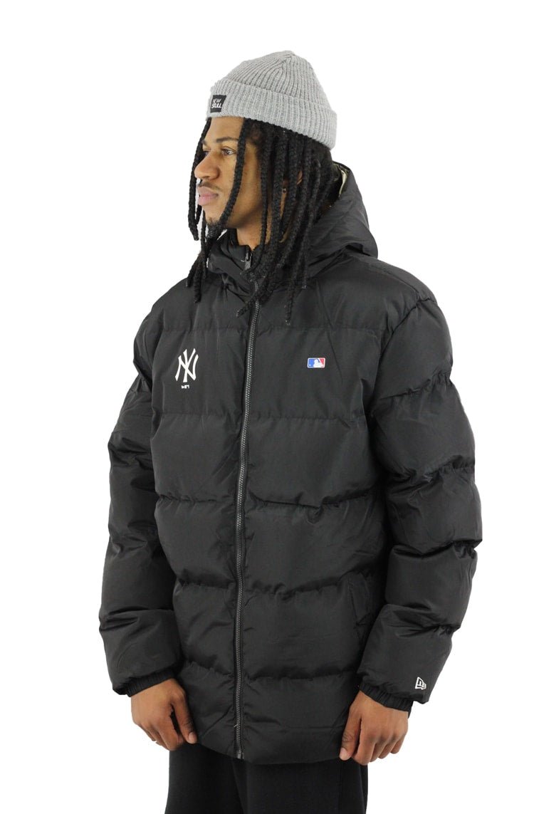 Jaqueta New Era Estofada Bomber New York Yankees Preta - NewSkull