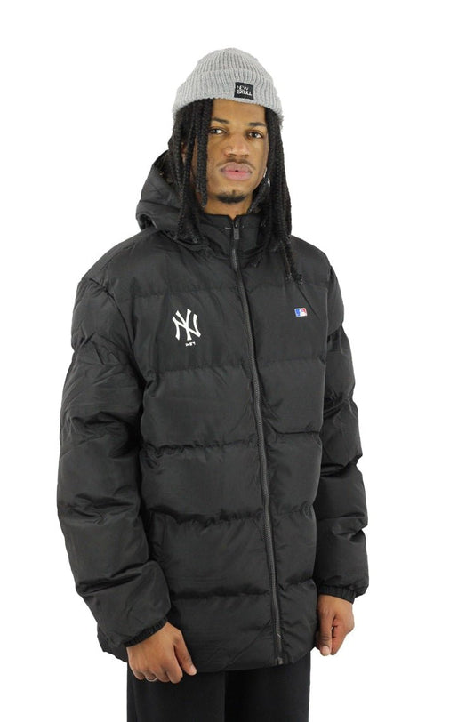 Jaqueta New Era Estofada Bomber New York Yankees Preta - NewSkull