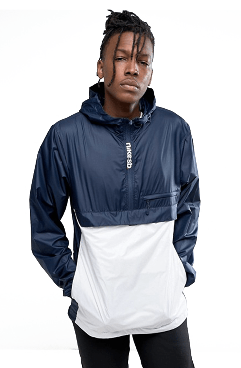 Jaqueta Nike Corta Vento Anorak Azul - NewSkull