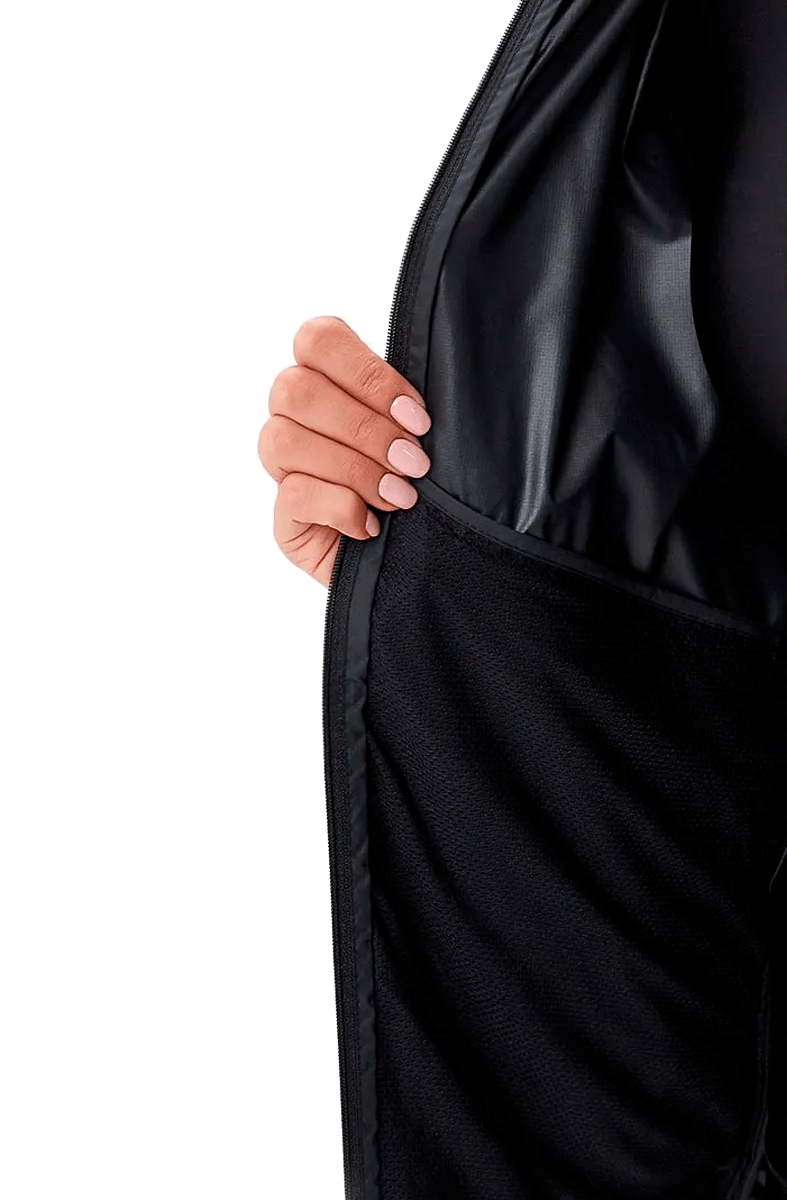 Jaqueta Nike Corta Vento Essential Packable Capuz Feminina Preta - NewSkull