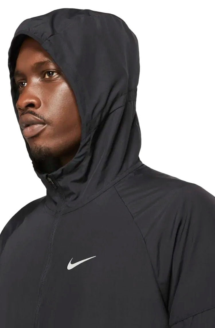 Jaqueta Nike Corta Vento Repel Miler Preto/Branco - NewSkull