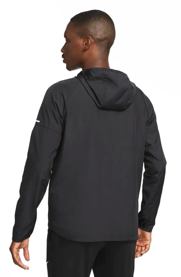 Jaqueta Nike Corta Vento Repel Miler Preto/Branco - NewSkull