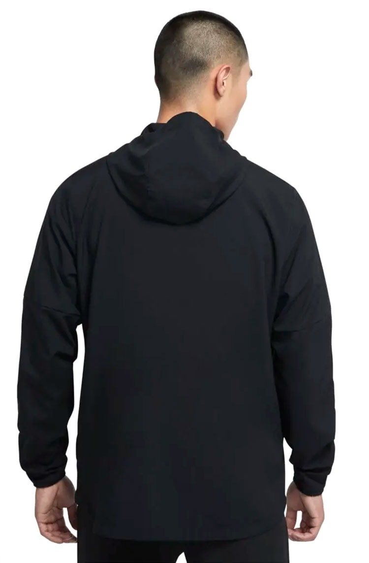 Jaqueta Nike Run Stripe Masculina Preto/Cinza - NewSkull