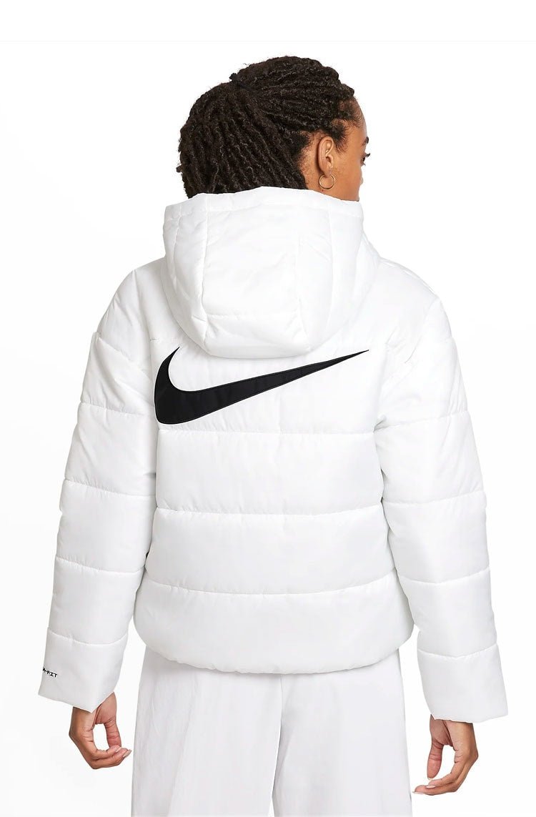 Jaqueta Nike Sportswear Therma - FIT Repel Classic Feminina Branco/Preto - NewSkull