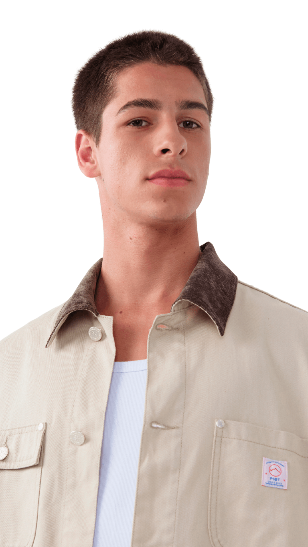 Jaqueta Piet Worker Bege/Marrom - NewSkull