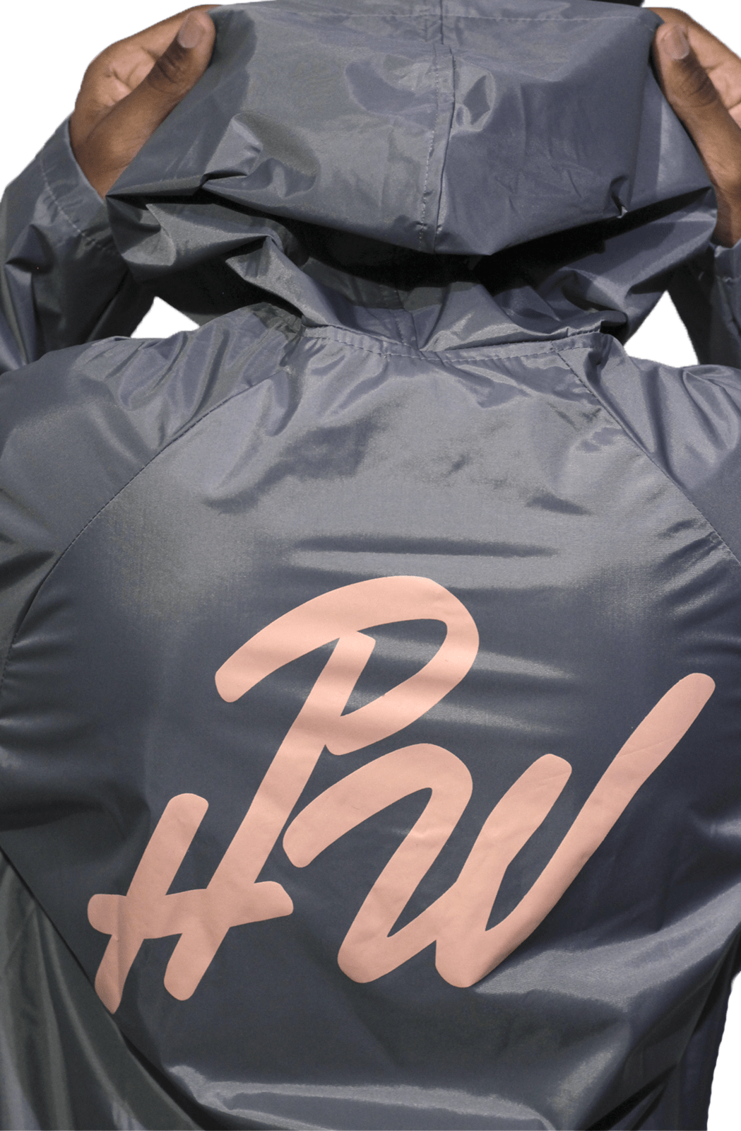 Jaqueta Raincoat Blaze Supply HPW Grey Cinza - NewSkull