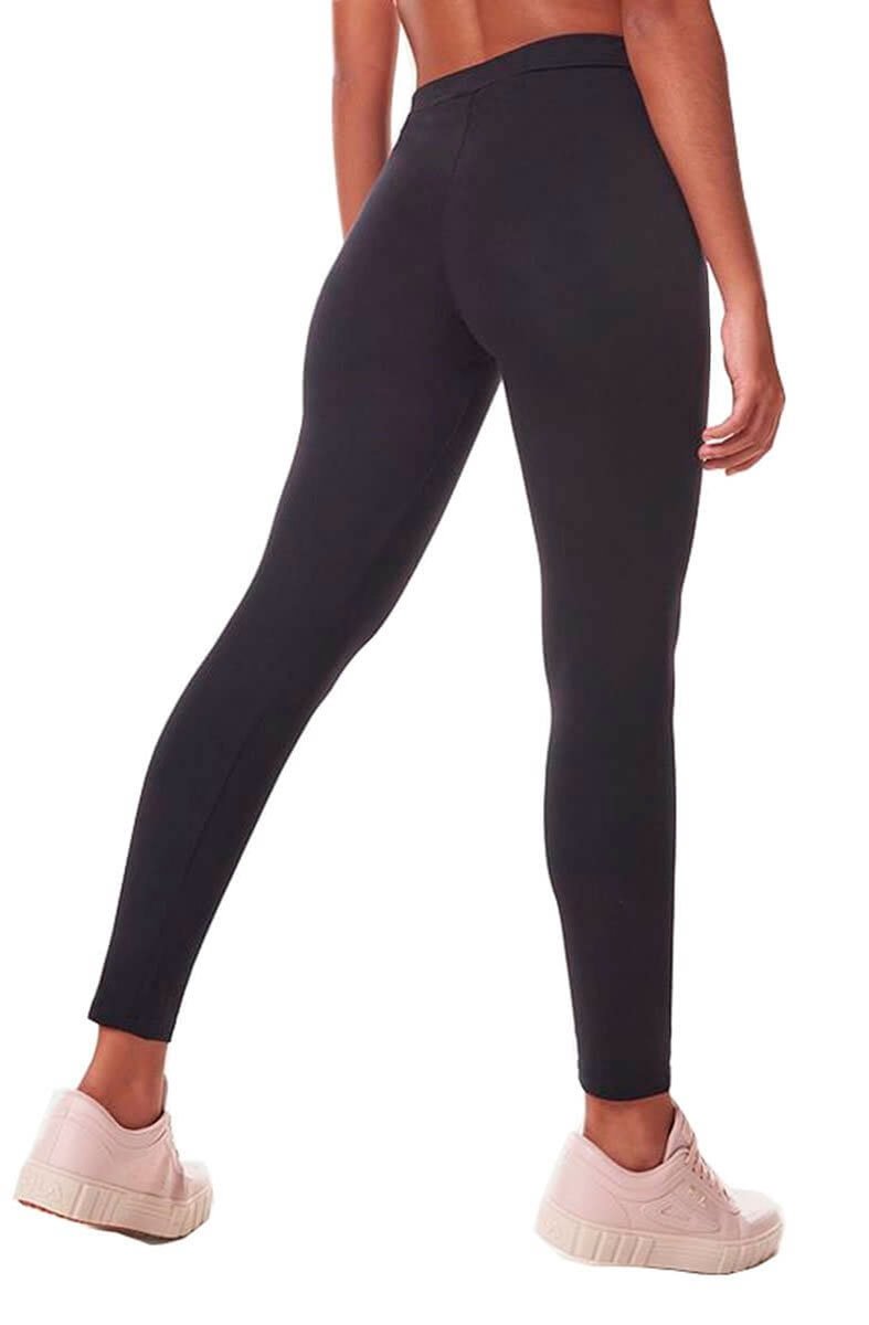 Legging Fila Letter Feminina Preto/Preto - NewSkull