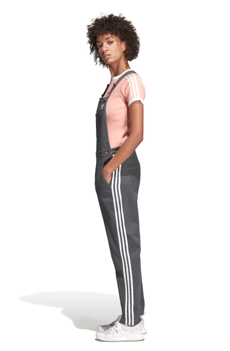 MACACAO ADIDAS DUNGAREES FEMININO CINZA - NewSkull