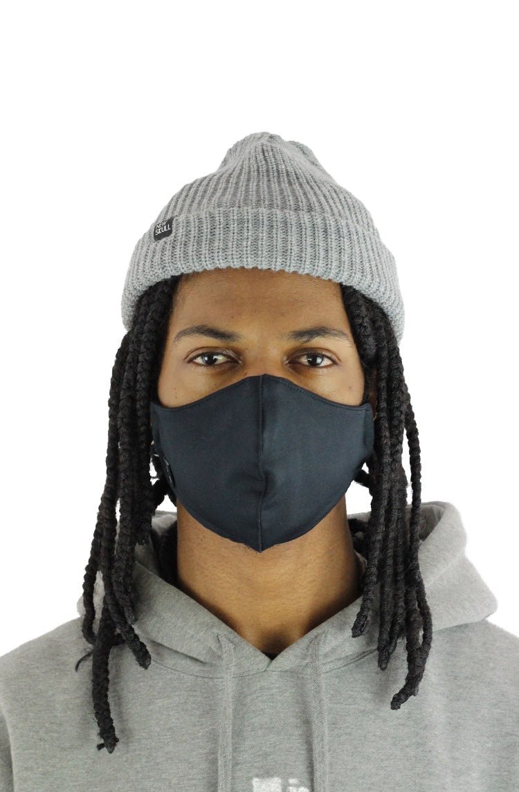 Mascara NewSkull Neoprene Dupla Preta - NewSkull