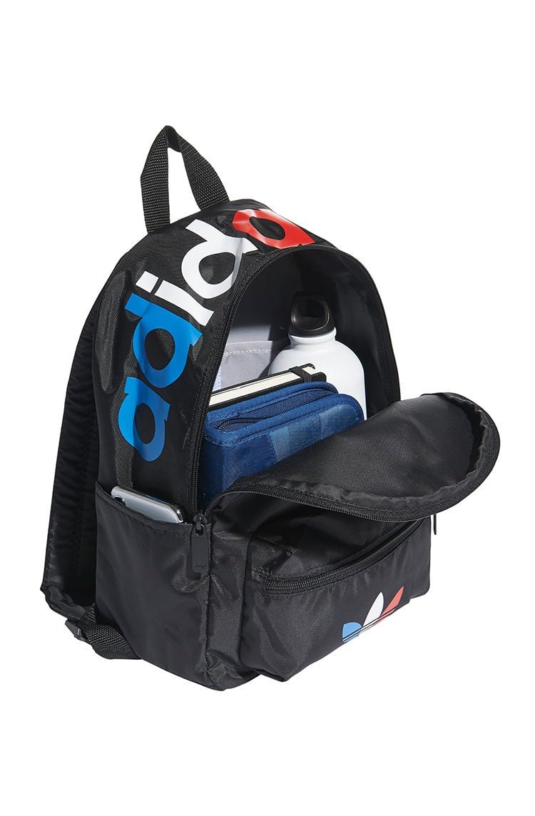 Mini Mochila Adidas Adicolor Tricolor Preta - NewSkull