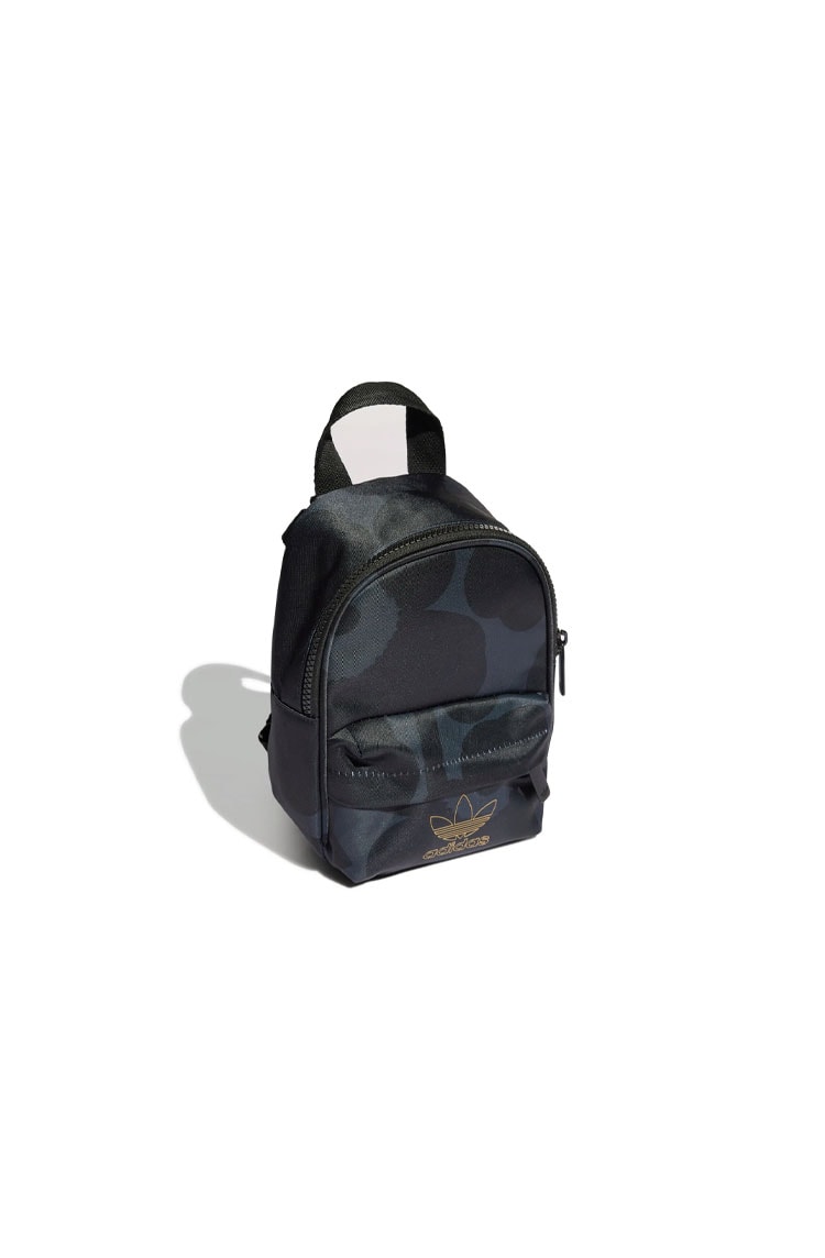 Mini Mochila Marimekko Preto/Dourado - NewSkull