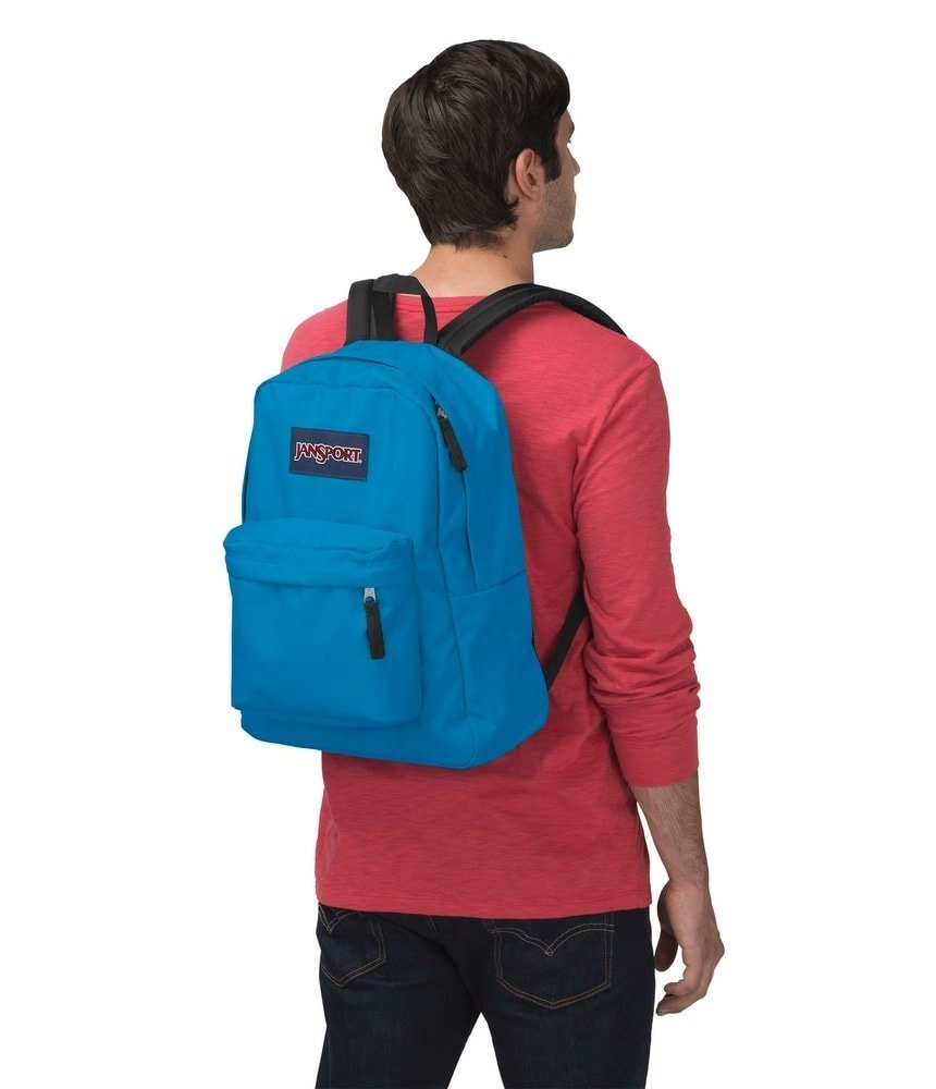 Mochila Jansport SuperBreak Azul T50101F - NewSkull
