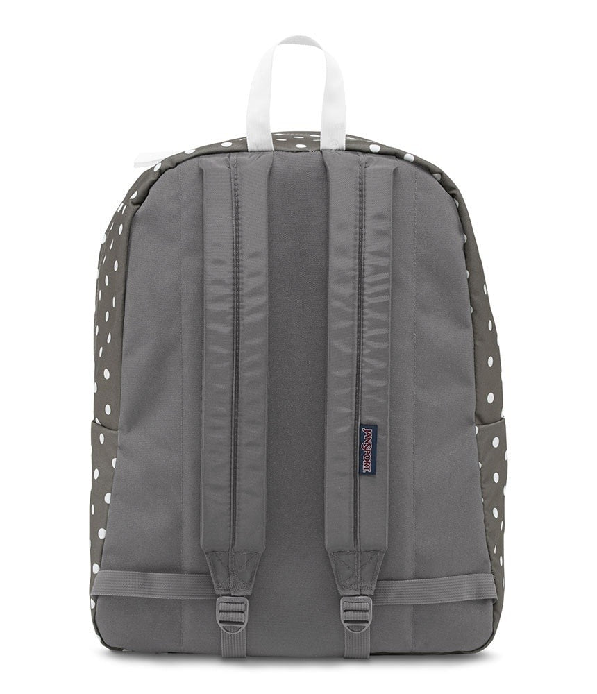 Mochila Jansport SuperBreak Dots Cinza - NewSkull