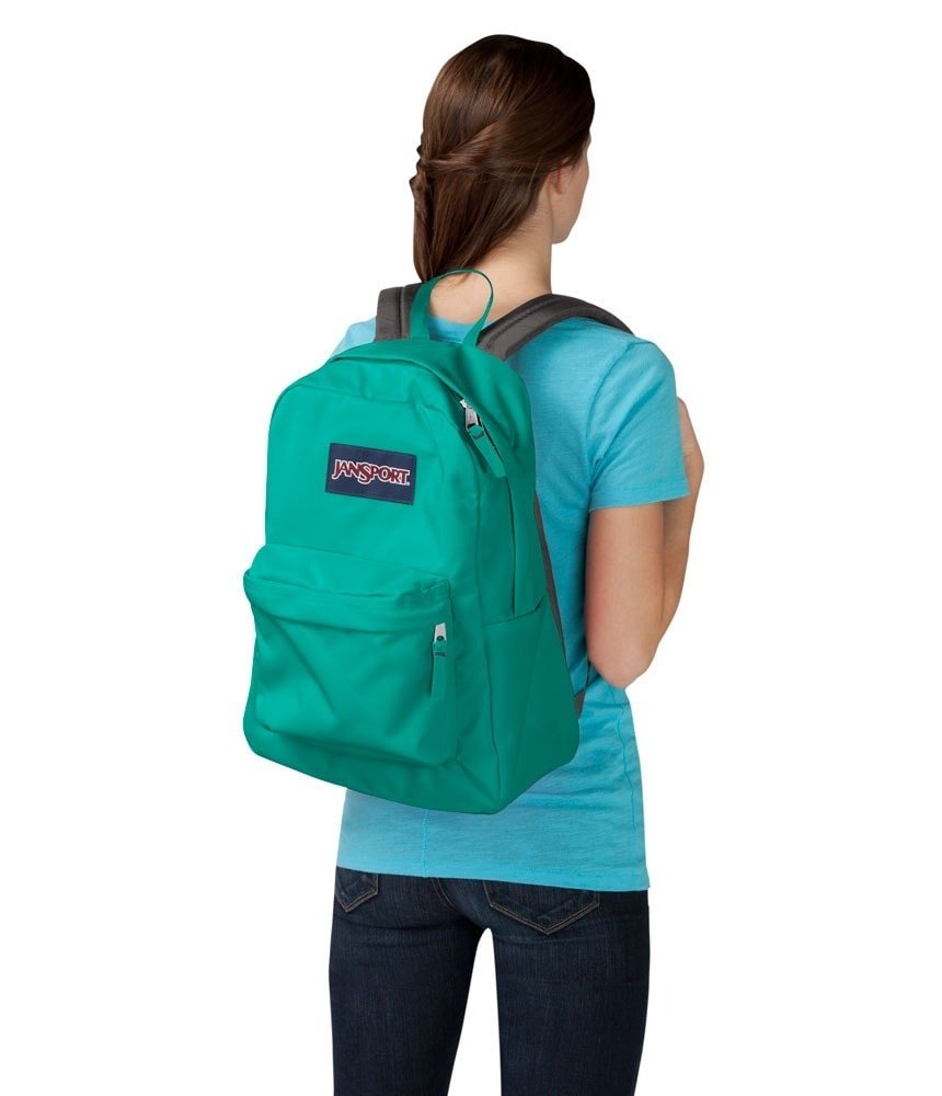 Mochila Jansport SuperBreak Verde - NewSkull