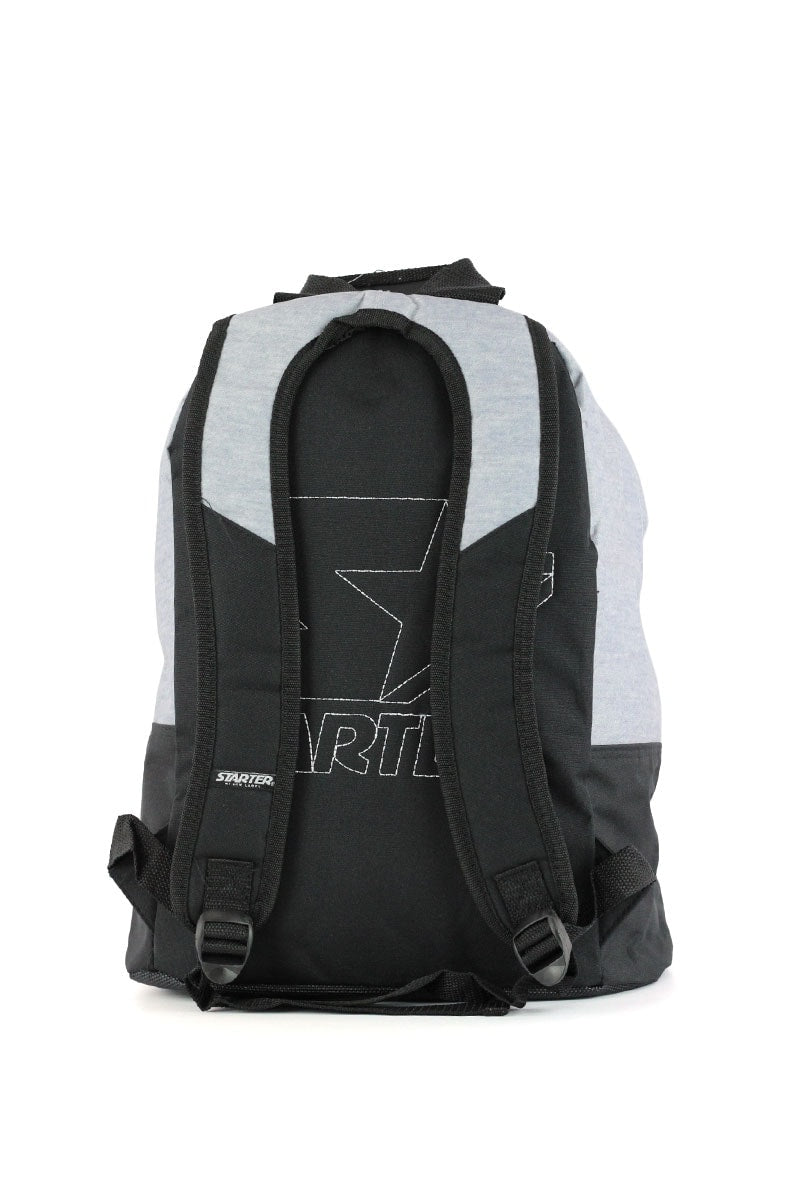 Mochila STARTER Cinza/Preta - NewSkull