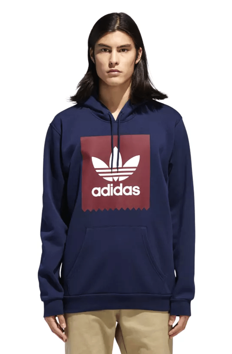 Moletom Adidas Capuz Trefoil Azul - NewSkull