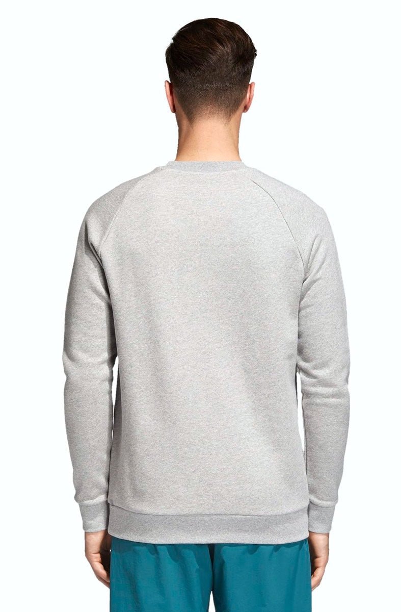 Moletom Adidas Careca Warm - Up Trefoil Cinza - NewSkull