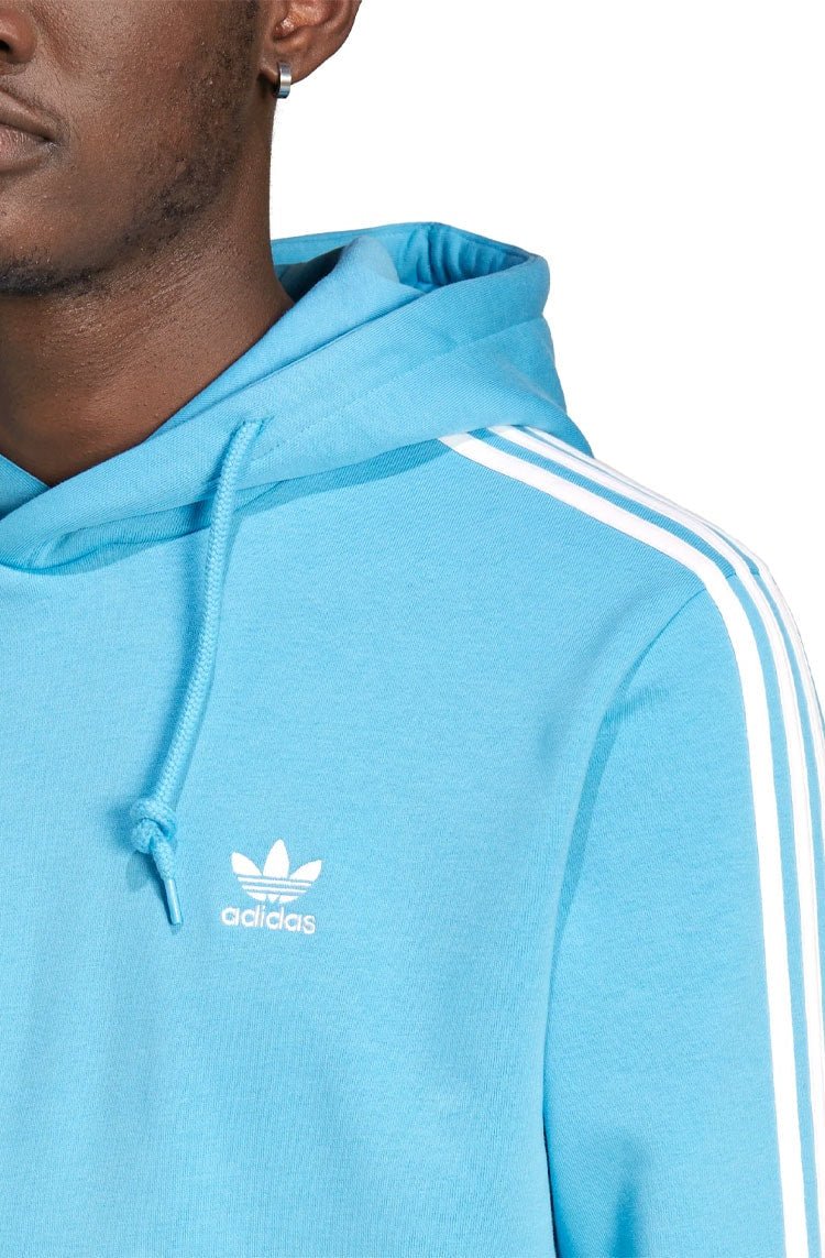 Moletom Adidas Com Três Listras Adicolor Classics Azul/Branco - NewSkull