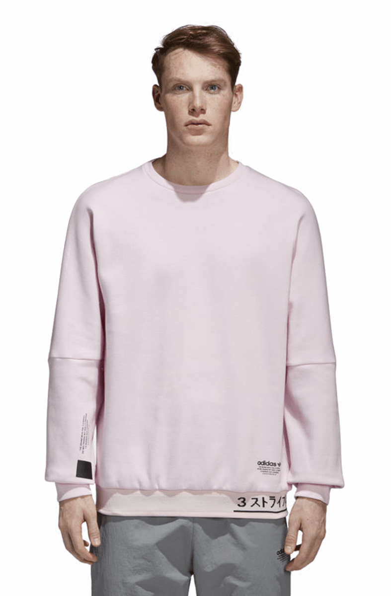 Moletom Adidas Crew NDM Rosa - NewSkull