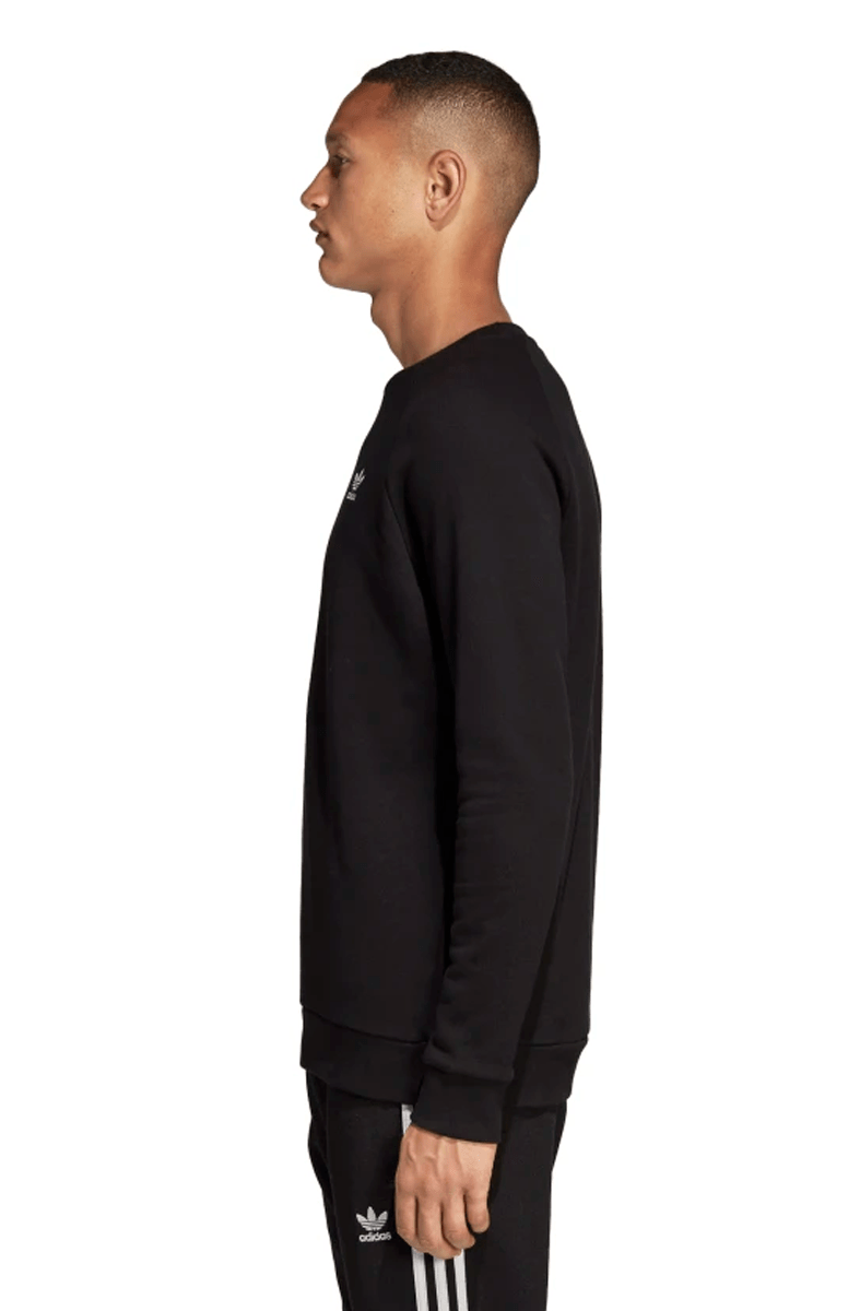 MOLETOM ADIDAS ESSENTIAL CREWNECK CARECA PRETO - NewSkull