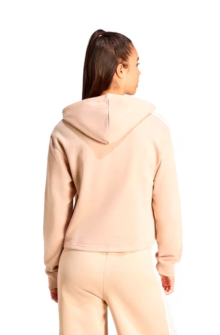 Moletom Adidas French Terry Crop Essentials Bege - NewSkull