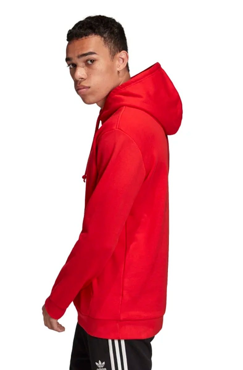 Moletom Adidas Trefoil Capuz Vermelho - NewSkull