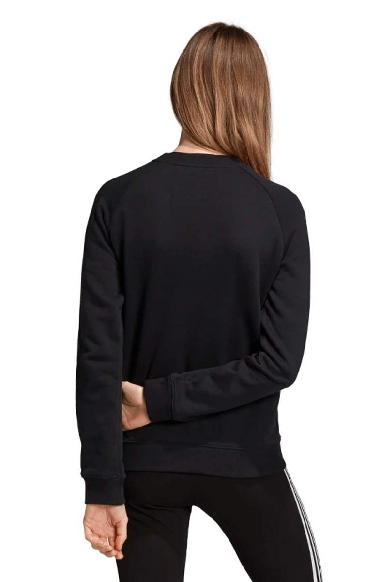 MOLETOM ADIDAS TREFOIL CARECA FEMININO PRETO - NewSkull